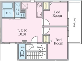 【間取り】 | ミハス中野Ⅱ | 間取りです。