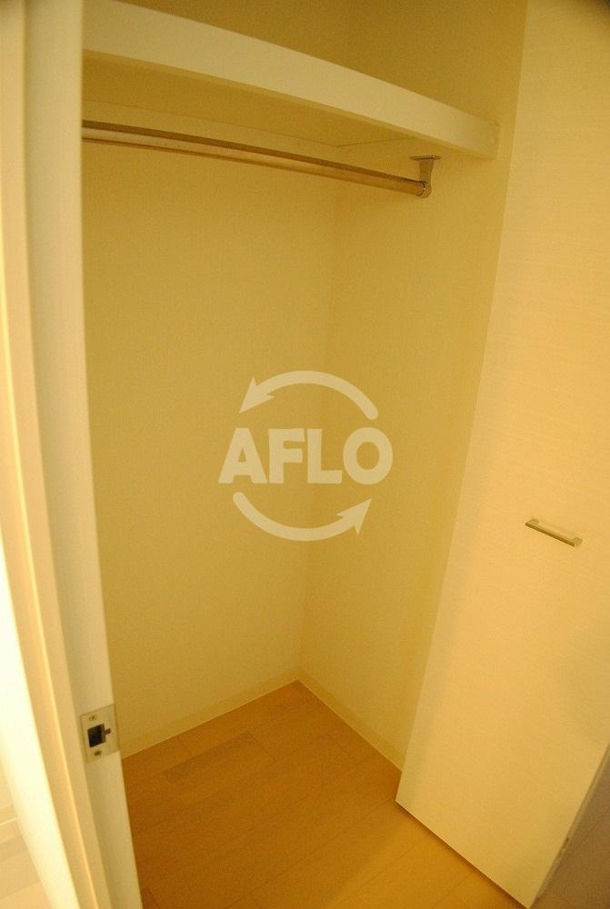 レジュールアッシュ心斎橋LUXEの収納|レジュールアッシュ心斎橋リュクス　クローゼット