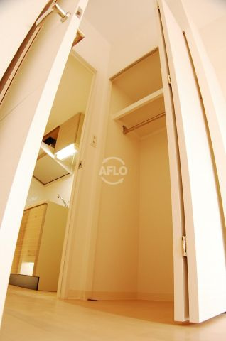 レジュールアッシュ心斎橋LUXEの収納|レジュールアッシュ心斎橋リュクス　クローゼット