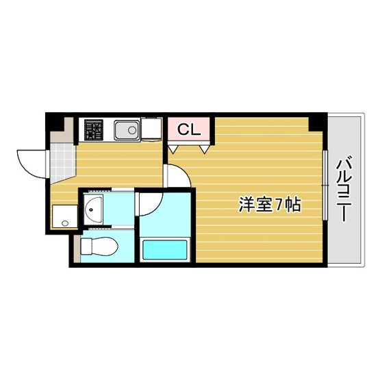 【間取り】 | エール魚崎南