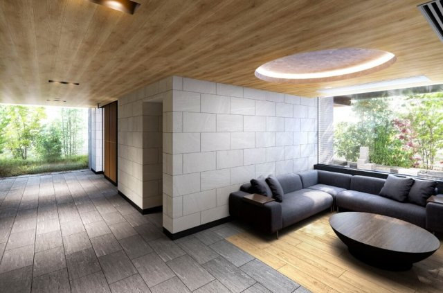 ザ・パークワンズ深川門前仲町のロビー