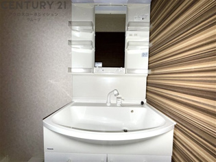 独立洗面台付き♪