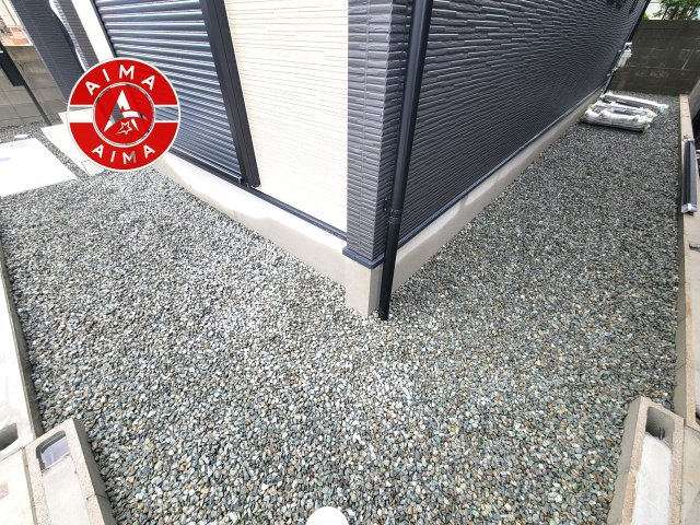 福岡市東区美和台3丁目第2-2棟（1号棟）の庭|お庭で自由な時間を過ごせます。