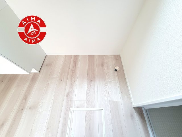 福岡市東区美和台3丁目第2-2棟（1号棟）のランドリースペース|ランドリースペースとなります。広々して有効的にご使用できます。 