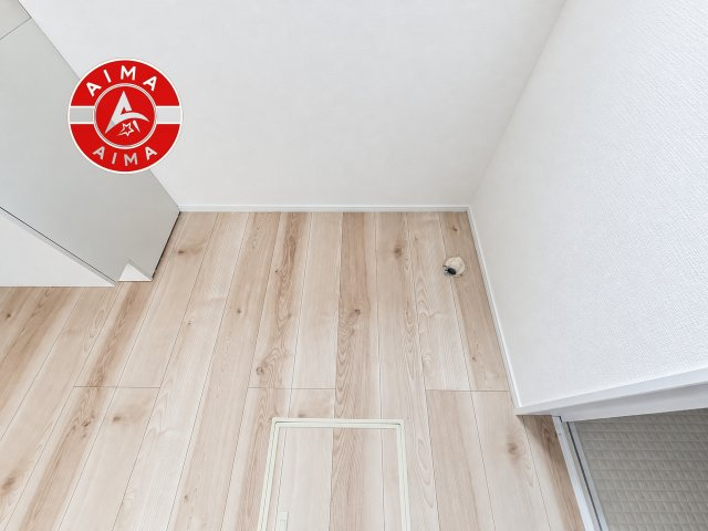 福岡市東区美和台3丁目第2-2棟（1号棟）のランドリースペース|ランドリースペースとなります。広々して有効的にご使用できます。 