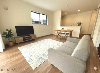 【居間・リビング】 | 佐伯区美の里1丁目（全２区画）1号棟
