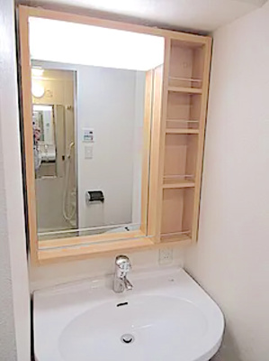 【独立洗面台】 | フロントシティ文京 | 独立洗面台あり、毎朝おしゃれに忙しい女性の方におすすめです