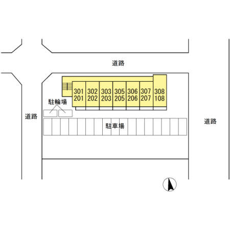 ＦＫビルの区画図