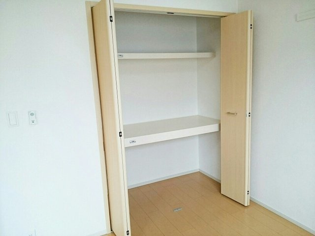 ユニバースの収納|専用の収納スペースです