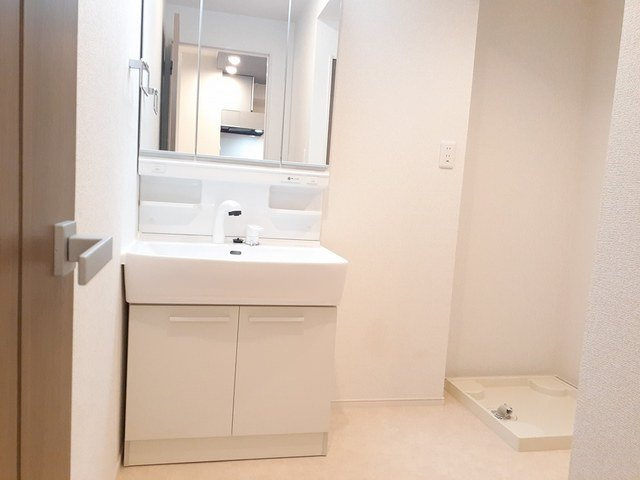 ブルー　クレール　Ⅱの洗面所|使いやすい洗面所です