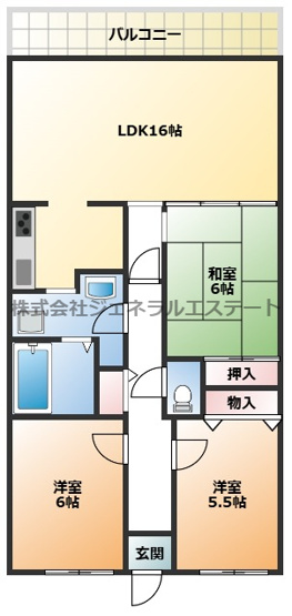 【間取り】 | PHOENIX COURT 交野Ⅰ