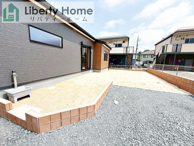 第1土浦市木田余東台　新築戸建　2号棟の庭