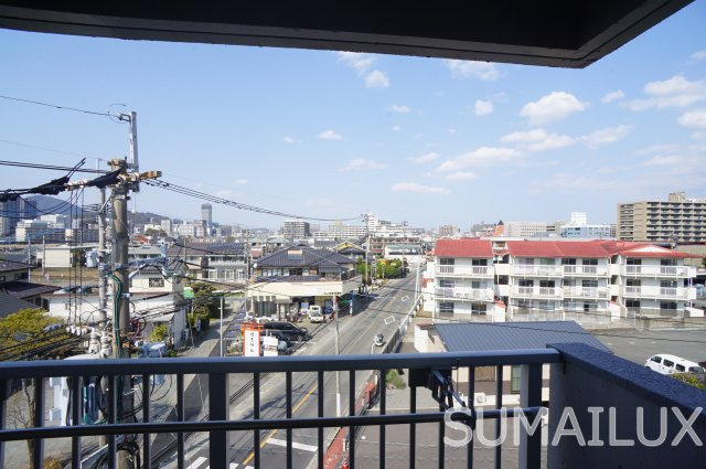 熊本市南区十禅寺２丁目の賃貸マンションの展望