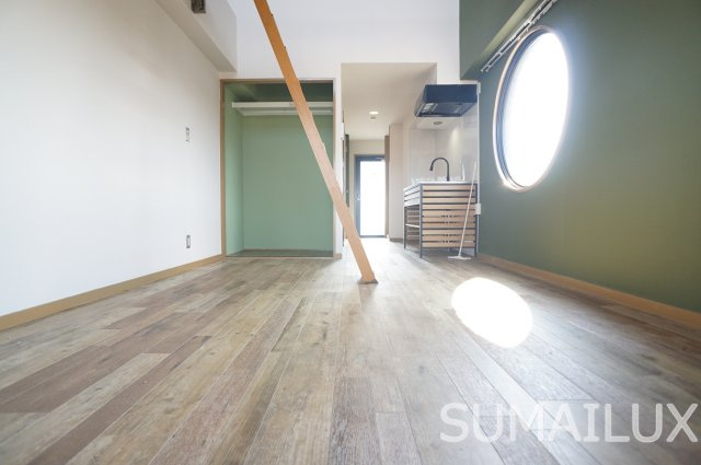 熊本市南区十禅寺２丁目の賃貸マンションの居間・リビング