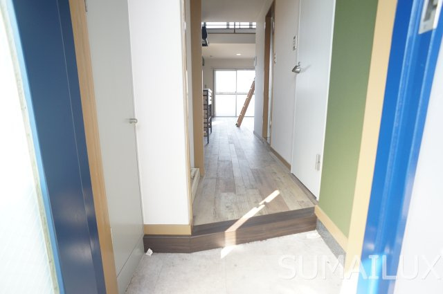 熊本市南区十禅寺２丁目の賃貸マンションの玄関