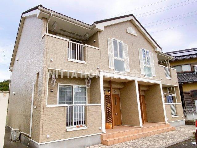 サンライズの外観|敷金礼金ナシ★角部屋の最上階で南西向き◇外部物置付き＊