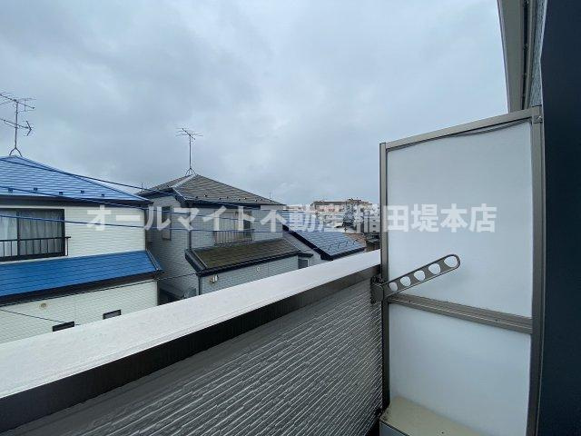 川崎市多摩区菅稲田堤１丁目のアパートの展望