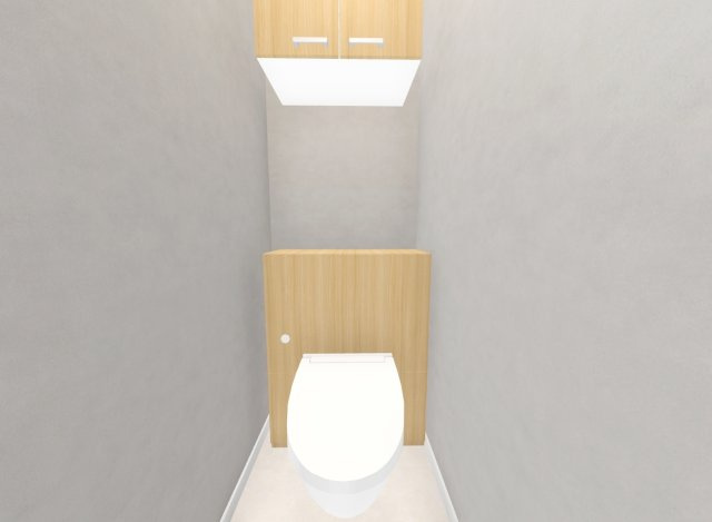 音羽初田町のトイレ|【トイレパース図】
嬉しいウォシュレット付き！収納スペース充実！
※イメージパース図は実際のお色味や素材、仕様とは異なる場合がございます。
【建物面積76.2m2】