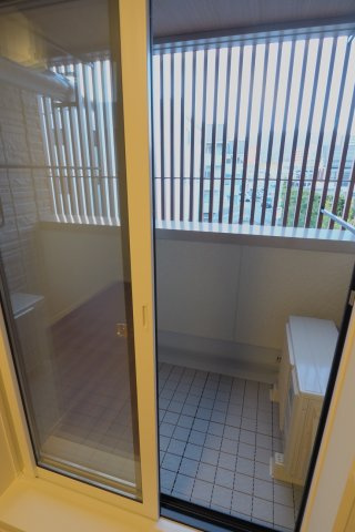 にゃーメゾン大町東のバルコニー