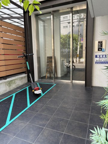 Ｔｈｅ・ｓｐａｃｅ　鎗屋町のエントランス