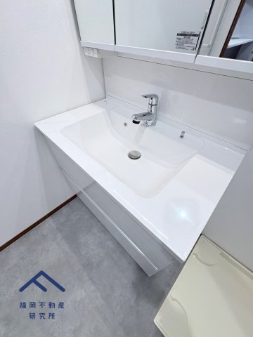 ２号棟の独立洗面台