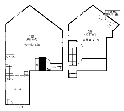 豊崎６丁目倉庫の間取り