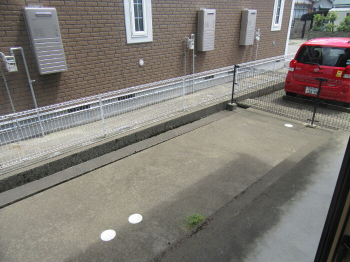 シャルマン若杉　Ａのバルコニー