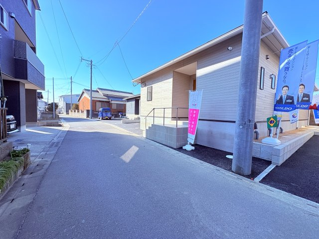 新築建売】筑後市大字下北島の前面道路含む現地写真