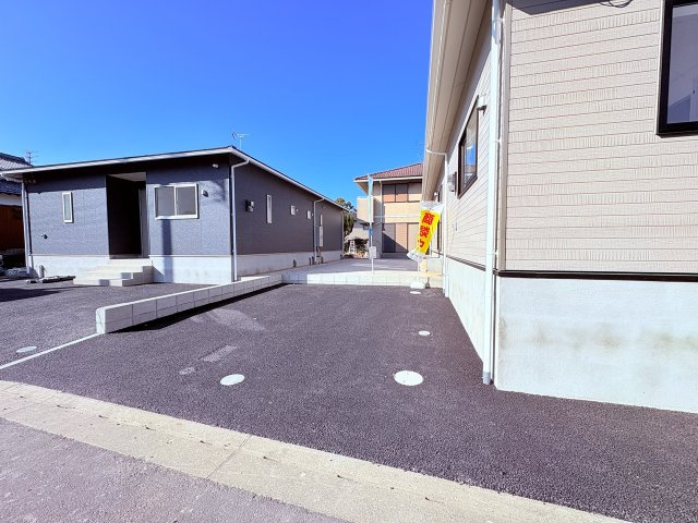新築建売】筑後市大字下北島の前面道路含む現地写真