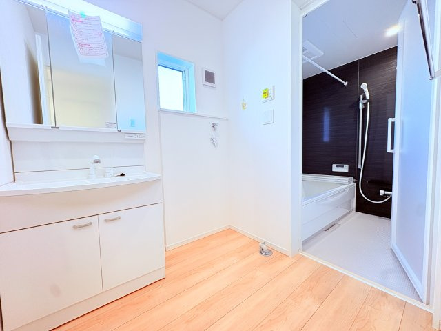 新築建売】筑後市大字下北島の洗面所