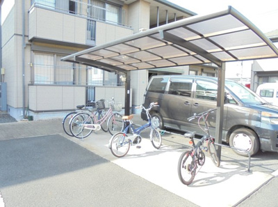 【その他共用部分】 | カーレントティエラB棟 | 屋根付き駐輪場