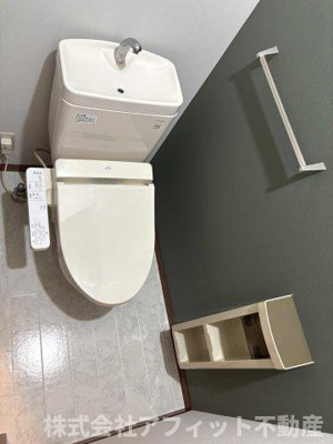 【トイレ】 | カーレントティエラB棟 | 温水洗浄暖房便座