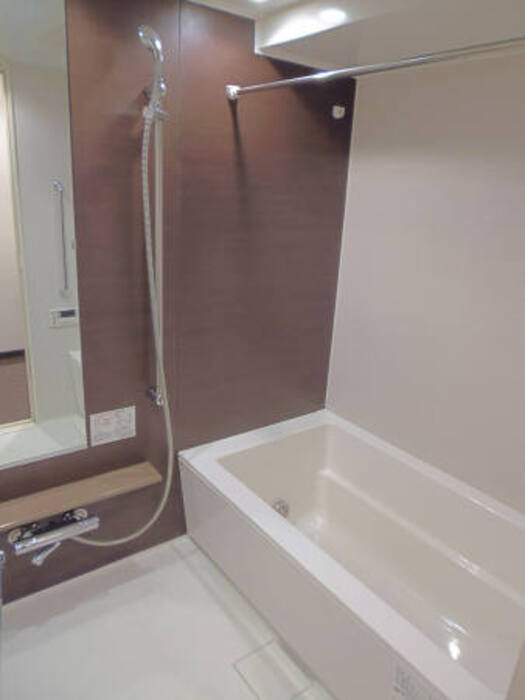 熊本市中央区水道町の賃貸マンションの浴室