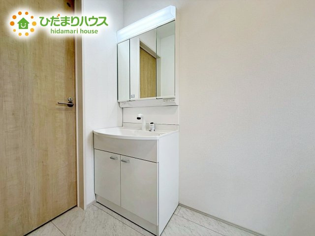 【独立洗面台】 | ひたちなか市平磯町5567番　新築戸建 | シンプルで使い勝手の良い独立洗面台！