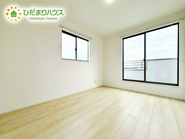 【洋室】 | ひたちなか市平磯町5567番　新築戸建 | 机にベッドを置けば子供部屋の完成です！