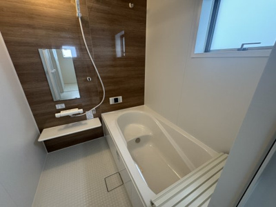 【浴室】 | 与那原町与那原　第4（全2棟）1号棟 | 1号棟　浴室換気乾燥機付き♪