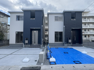 【外観】 | 与那原町与那原　第4（全2棟）1号棟 | 1号棟　並列駐車2台完備♪