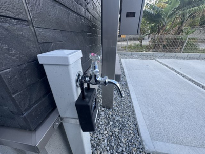 【設備】 | 与那原町与那原　第4（全2棟）1号棟 | 1号棟　外水栓♪
