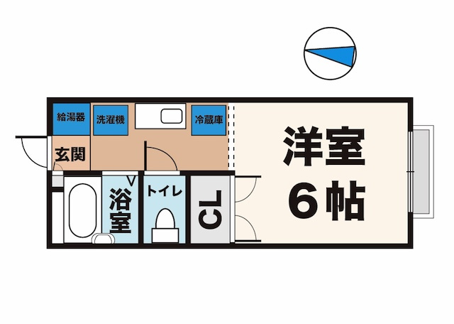 メゾンマーメイドの間取り