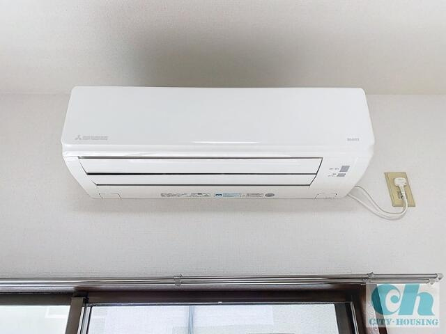 快適に過ごせるエアコン完備