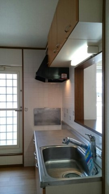 【キッチン】 | ア・ラ・モード小坂Ｂ | お料理しやすいキッチンです