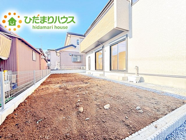 【庭】 | 水戸市堀町3期　新築戸建 | お子様の元気なお外遊びも、自宅のお庭なら安心ですね(^^♪