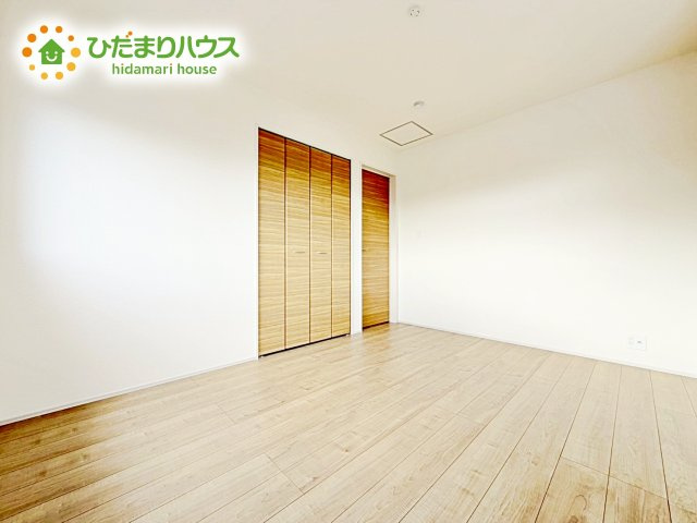 【洋室】 | 水戸市堀町3期　新築戸建 | 『自分の部屋がほしいー！』と言われるのはいつだろう？マイホームなら余裕の部屋数！子供部屋はもちろん、収納場所も多いですよ(^^)/