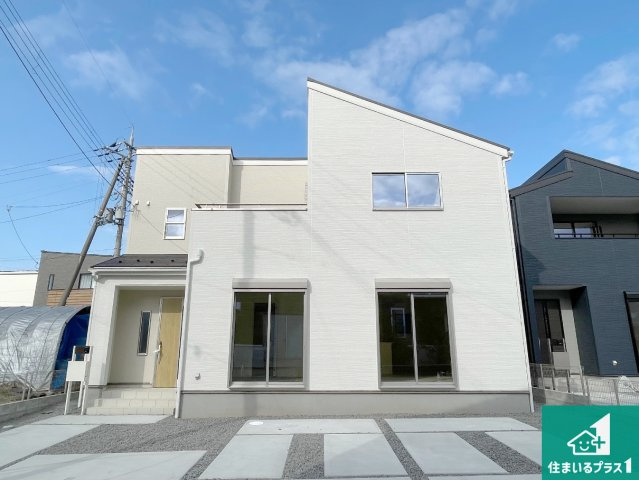 ★29(土)30(日)現地見学可能！★野洲市冨波甲　全3邸の外観|お客様に長く安心して住んでいだだける事にこだわった家づくり！住んでからのアフターサービスにもしっかりと取り組んでいます！