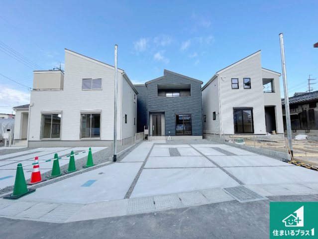 ★29(土)30(日)現地見学可能！★野洲市冨波甲　全3邸の外観|安心の10年保証！外観を美しく保ち、雨水で汚れを落とします！気になることがありましたら、お気軽にお問い合わせください！