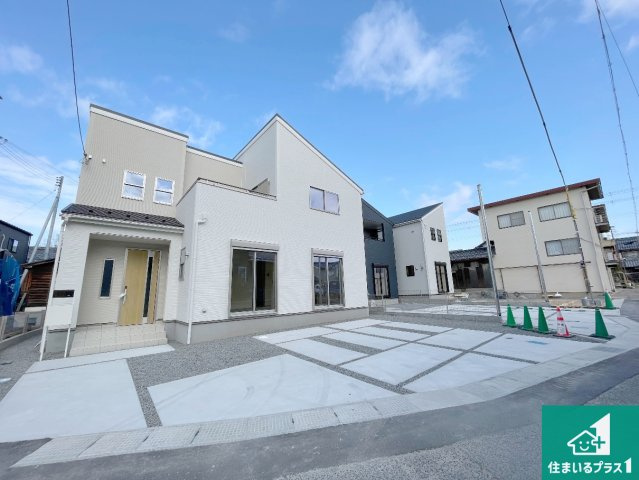 ★29(土)30(日)現地見学可能！★野洲市冨波甲　全3邸の外観|お客様に長く安心して住んでいだだける事にこだわった家づくり！住んでからのアフターサービスにもしっかりと取り組んでいます！