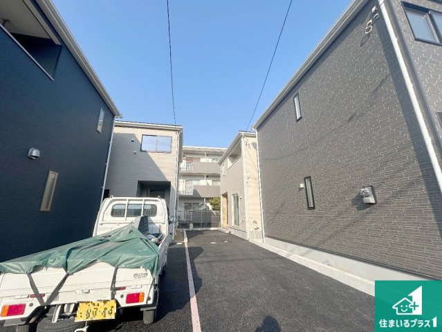 神戸市西区王塚台　第6期　新築一戸建ての駐車場|駐車スペース！散水栓があるので、こまめに愛車を洗えます！