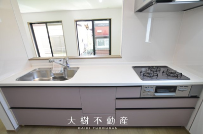 【キッチン】 | 座間市栗原中央1丁目　新築戸建て　全2棟【仲介手数料無料】