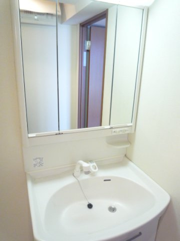 カメリア広尾の洗面所