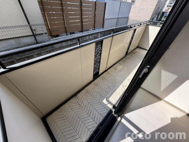 セティア21のバルコニー